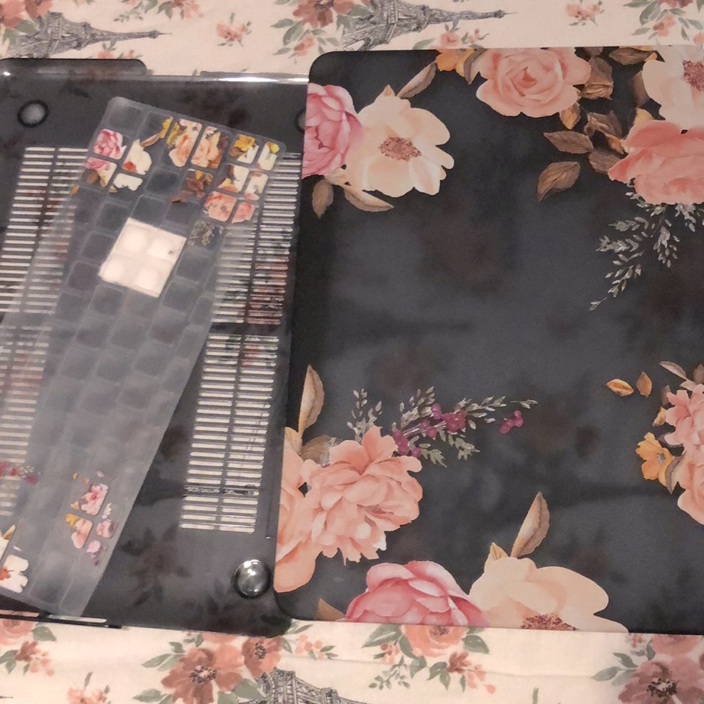 MacBook Floral Hard Cover (Custom)